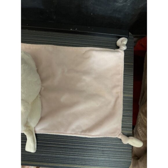 '14 Carters Pink Bunny Rabbit Long Lovey Velvet Knotted Security Blanket L31474H - Picture 16 of 16